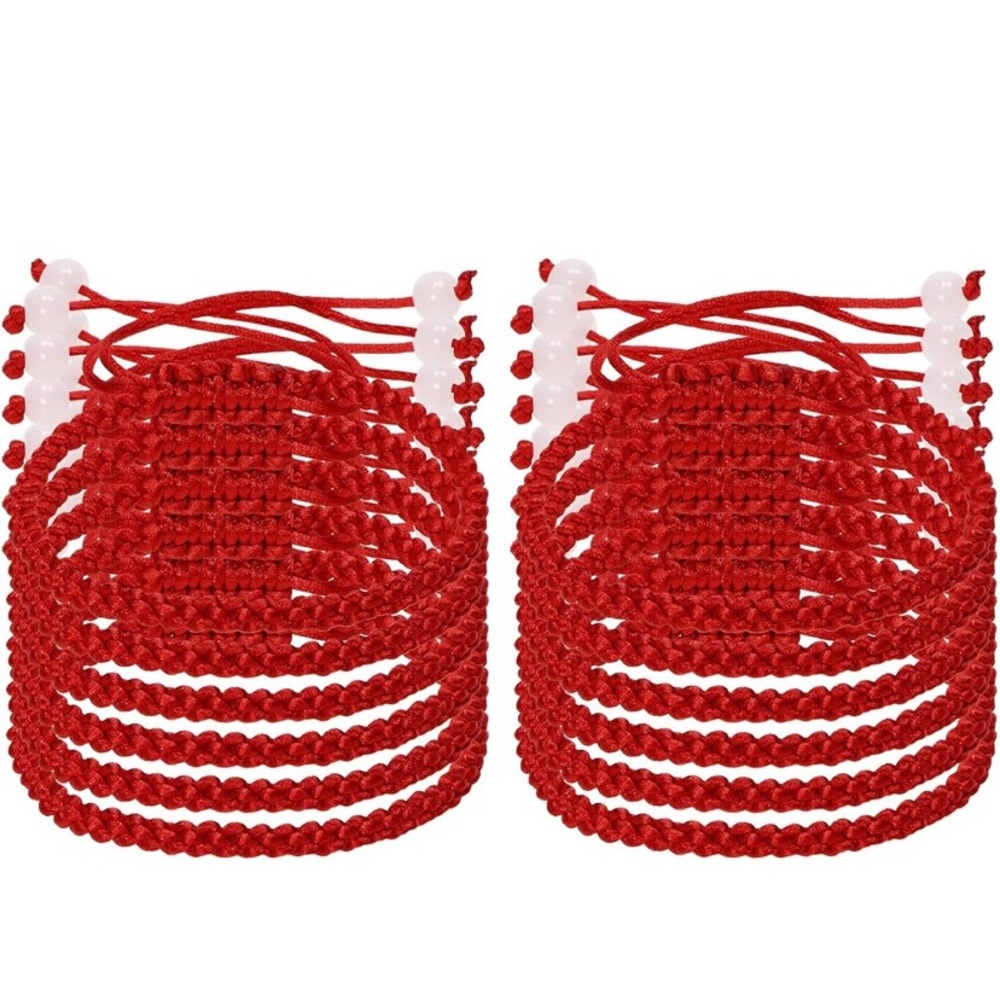 Red Braided Protection Bracelet